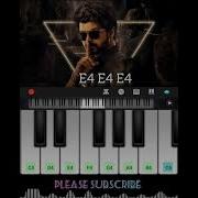 Master Thalapathy Mass BGM Easy Piano Tutorial Perfectpiano