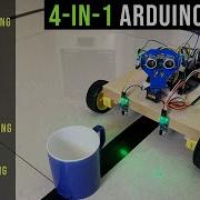 How To Make 4 In 1 Arduino Robot DIY