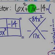 Factoring Using A Generic Rectangle