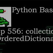 Python Basics Tutorial Collections OrderedDict Object