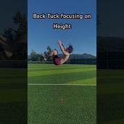 BACK TUCK HEIGHT VS ROTATION Backflip Backtuck Gymnast Fitness