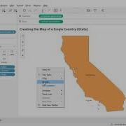 Creating The Map Of A Single Country State In Tableau