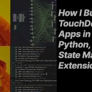 How I Build TouchDesigner Apps In 2025 Python State Machines Extensions