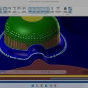 Mastercam Tutorial 2024 Surface Finishing 3D High Speed Radial