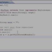 Java Game Development 28 Intro To Keyboard Input