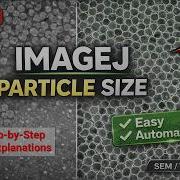 How To Measure Particle Size In ImageJ SEM TEM Step By Step Feret Diameter Guide