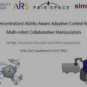 Decentralized Ability Aware Adaptive Control For Multi Robot Collaborative Manipulation ICRA 2021