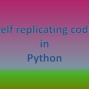 Self Reproducing Python Program Quine SkillUpwithGenie Python