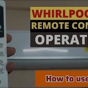 Whirlpool AC Remote Function Whirlpool AC How To Use Split AC Remote Function Split AC Remote
