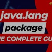 1 Java Lang Package The Complete GUIDE TheCoders TV Java Tutorial In Hindi