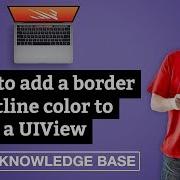 How To Add A Border Outline Color To A UIView Swift 5