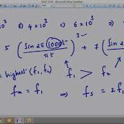SIGNALS SYSTEMS Nyquist Rate 4