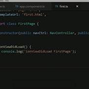 Passing Data From First Page To Second Page In Ionic 3 App
