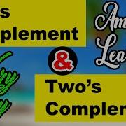 1 S Complement And 2 S Complement Very Easy Binary Numbers Chapter 1 Computer Class 11 ISC
