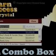 Свойства комбинированного списка в Microsoft Access