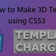 How To Make 3D Text Effect In Pure CSS
