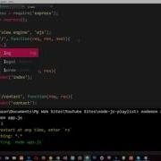 Node JS Tutorial For Beginners 28 Middleware Static Files