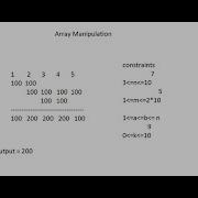Array Manipulation Hackerrank Solution In Java