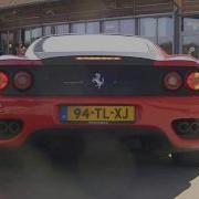 Ferrari 360 Modena W Tubi Flyby Revs Accelerations 1080p HD