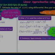2 5 3 Linear Approximation Example 3