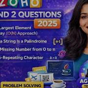 Zoho Round 2 Coding Questions 2025 Java Interview Problems Explained In Tamil Agni Dev Hub
