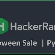 Halloween Sale Hacker Rank Solution In Python