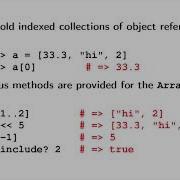 Video 5 Ruby Programming III Expressions And Control Structures Web Application Development