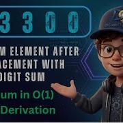 LeetCode 3300 Minimum Element After Replacement With Digit Sum 3 Approaches O 1 Math Trick