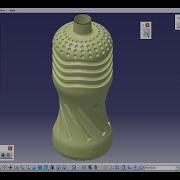 How To Create Plastic Bottle In CATIA Wireframe And Surface Design Workbench
