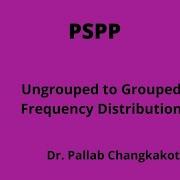Data Analysis In PSPP