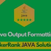 HackerRank Java Output Formatting Problem Solution In Java Java Solutions Programmingoneonone