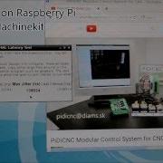 PiDiCNC LinuxCNC Machinekit Latency Test On Raspberry Pi 2