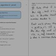Proof Of The Euclidean Algorithm