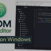 Как скачать и установить текстовый редактор Atom на компьютер с Windows