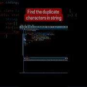 How To Find Duplicate Characters In String Java String Coding Java Programming