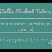 Python Number Guessing Game Tutorial Coding Computer Science
