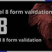 Laravel 8 Form Validation