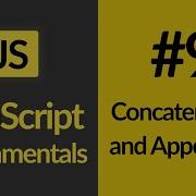 Concatenation Appending JavaScript For Beginners JavaScript Tutorials Learn JavaScript