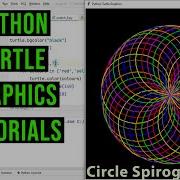 Circle Spirograph With Python Turtle PYTHON TURTLE GRAPHICS TUTORIAL 1 Designs In Turtle Library