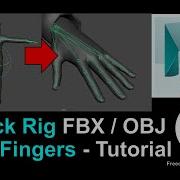 Quick Rig FBX OBJ With Finger Maya 2022 Rigging Full Tutorial Auto Rigger