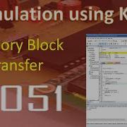 Simulation Of Memory Block Transfer Program Assembly Language Program 8051 Program