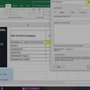 MS Linear Programming Excel Solutions Part 3 Modeling And Graphical Solutions Maximization LP