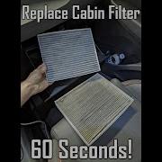 Как заменить салонный фильтр за 60 секунд Cabinairfilter Airfilter Cabinfilter Hvac