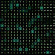 Binary Code Background Loop Tech Data Concept Abstract Motion Video Background Stock Footage