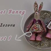 Sweet Bunny Easter Bunny Little Rabbit Easter Decor Bunny For Children To Play HandMade Part 1