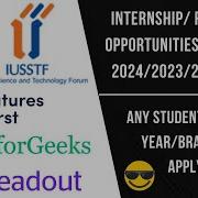 GeeksforGeeks IUSSTF Engineering4Change Headout Futures First Internship PPO TBM