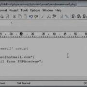 Sending Email In PHP Tutorial Part 1 English