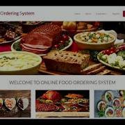 Python Django Project On Online Food Ordering System