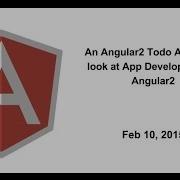 An Angular2 Todo App First Look At App Development In Angular2