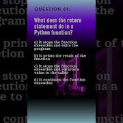 Python Qn 61 Python Questions And Answers Tech NS Arena Programmingquiz